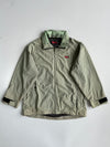 Fjällräven Sage Green Outdoor Jacket | Lightweight Zip-Up Hiking Jacket (XL)