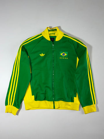 Adidas Originals | Brazil 1978 Track Jacket Green Yellow | (S)