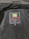 Vintage Komine Black Hooded Mesh Riding Jacket  Padded (M)