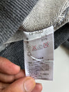 Champion Classic Script Logo Grey Crewneck Sweatshirt(S)