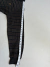 Vintage Jaguar Black Dotted Knit Long Sleeve Polo (L)