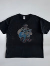 Vintage Asterix & Obelix Faded Cartoon Graphic T-Shirt Black | Gildan Premium (2XL/3XL)