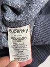 Superdry Orange Label Zip-Up Hoodie – Black (M)