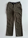 Coiffinea Olive Fleece Lined Softshell Hiking Pants (W:35) (L:41)
