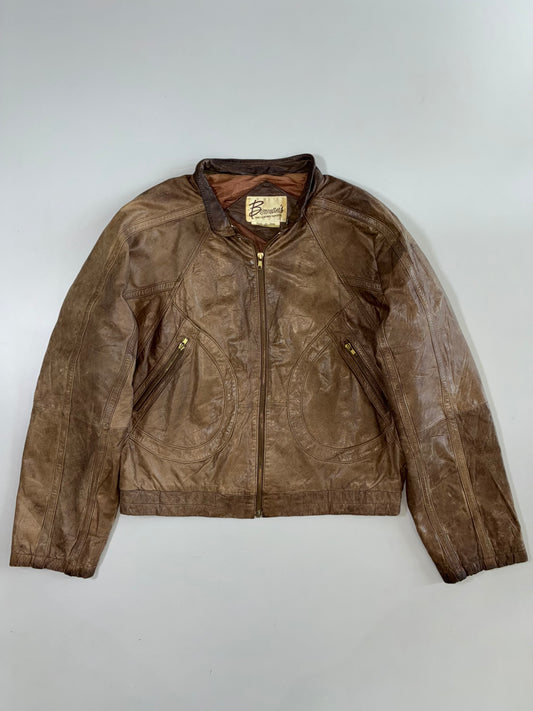 Bernan’s Heavy Premium Original Pure Leather Jacket (XL)