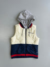 Champion Authentic Athleticwear Colourblock Hooded Puffer Vest (S)