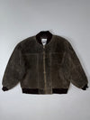 Super Premium Original Suede Leather Jacket (Xl)