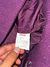 Miss 1950 Purple Quilted Puffer Jacket (S)