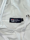 FILA White Italia Heritage Big Logo Hoodie (XS)
