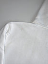 The North Face White Hoodie – Embroidered Half Dome Logo – (L)