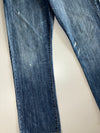 Lacoste Blue Distressed Straight Denim (W:36|L:44)