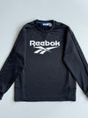 Reebok Classic Vector Logo Crewneck Sweatshirt – Black (M)