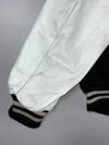 Schott NYC USA Varsity Jacket Black White Leather Sleeves (XL/2XL)