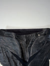 Alpinestars Black Leather Racing Pants – Cowhide & Kevlar (Knee padded) (W:30) (L:37)