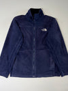 The North Face TKA 100 Navy Full-Zip Fleece Jacket (M)