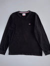Tommy Jeans Long Sleeve Tee – Black (L)