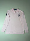 Polo Ralph Lauren Pink Big Pony Long Sleeve Polo (XL)
