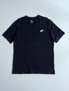 Nike Black Embroidered Swoosh T-Shirt (L)
