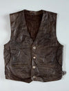 Super Premium Original Leather Vest (M)