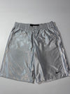 Nike Basketball Silver Metallic Mesh Shorts (W:34) (L:23)