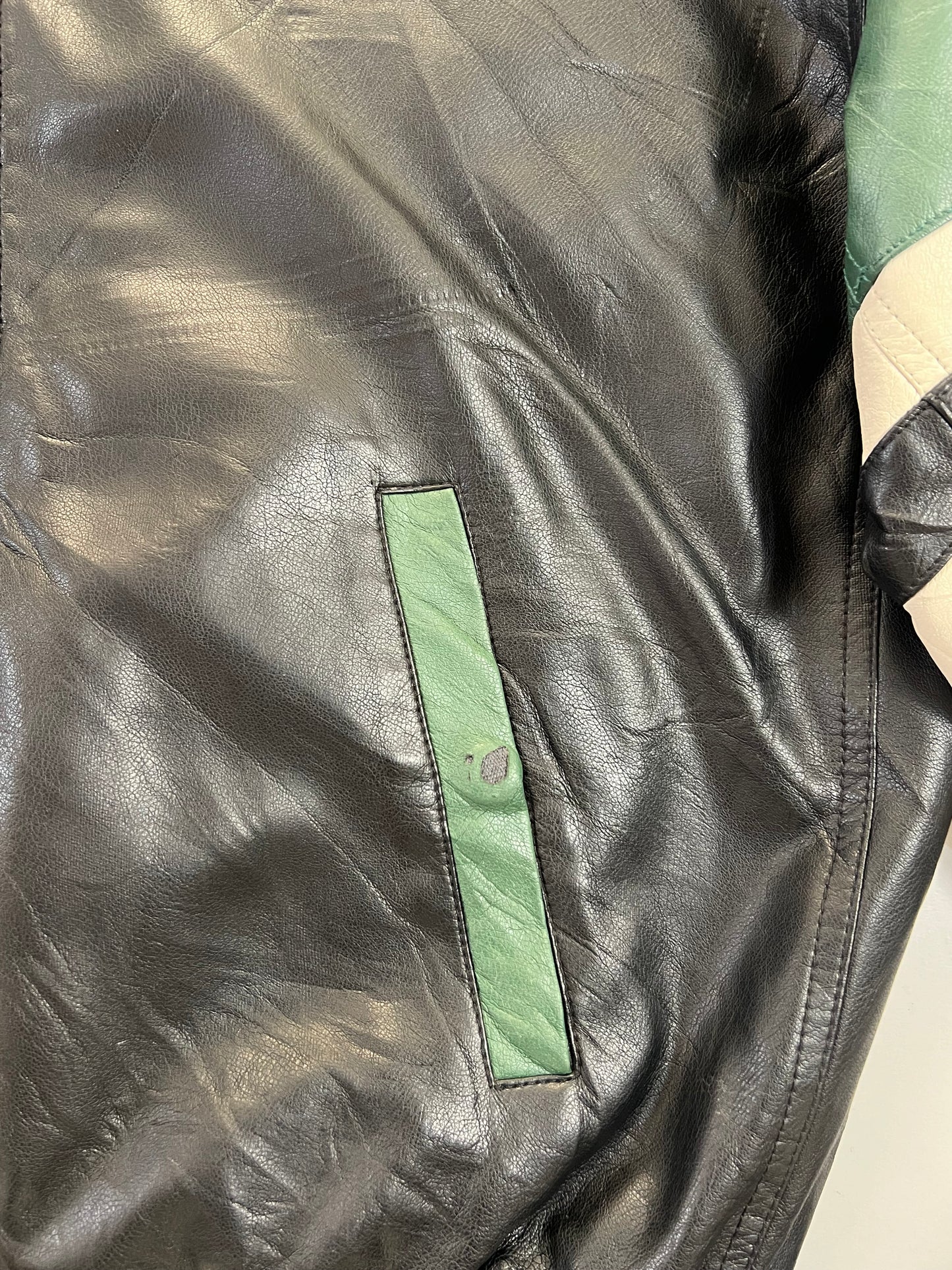 ZSuper Premium Leather Jacket (lil defects) (M/L)