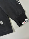 Aape by A Bathing Ape | Black Layered Sleeve Universe Tee | (M)