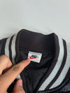 Nike Chicago Bulls Black White Satin Bomber Jacket  NBA (M/L)