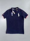 Polo Ralph Lauren France Big Pony Polo embroidered logo T-Shirt – Navy (L)