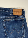 Vintage Wrangler Dark Wash Straight Leg Jeans (W:33) (L:41)