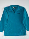 Vintage Nike Spellout Quarter-Zip Fleece – Teal (M)
