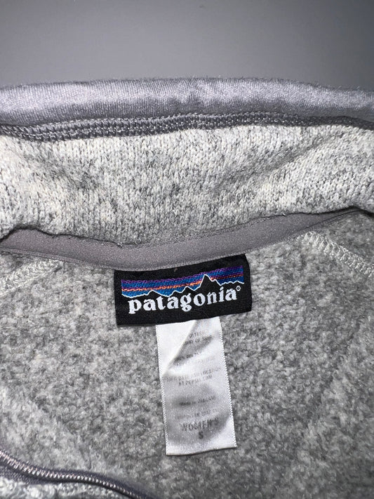 Patagonia Better Sweater Quarter-Zip Fleece (Oatmeal Heather) (Women's) (XS)