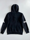 Adidas 3-Stripe Sherpa-Lined Full-Zip Hoodie (S)