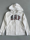 Gap Full Zip USA Flag Logo Hoodie (S)