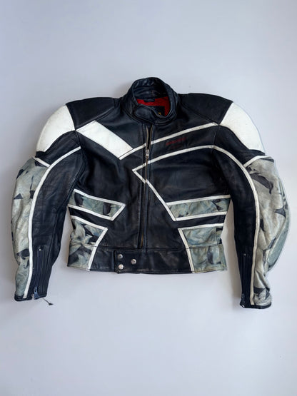 !            Ultra Premium Pure Leather Racing Jacket (PADDED) (S)