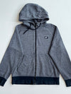 Nike Box Logo Zip Hoodie – Heather Grey/Black (M)
