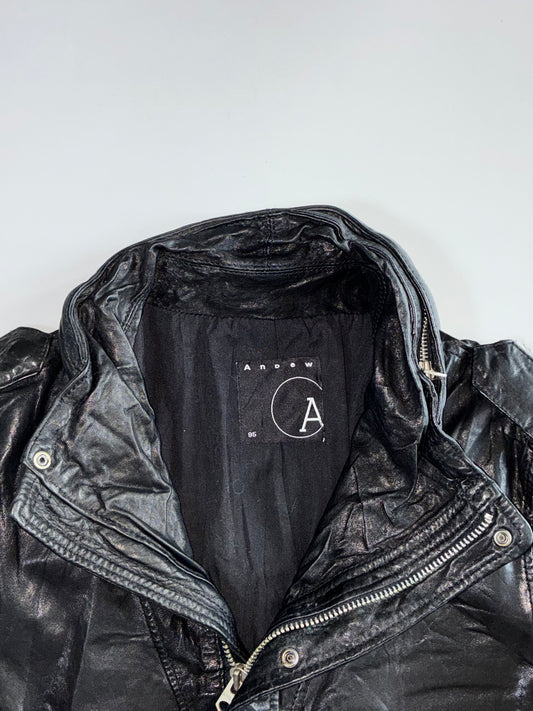 Andew Premium Original Leather Jacket (S)