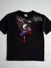 Japanese Dragon Graphic T-Shirt – Black (M)