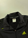 Adidas Clima365 Black 3-Stripes Performance Track Jacket (L)