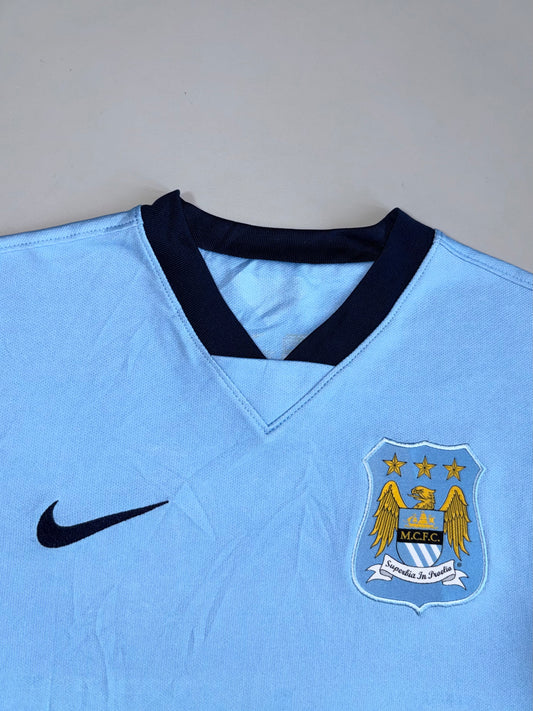 Nike Manchester City FC 2014/15 Home Kit Authentic Dri-Fit Football Jersey (S)