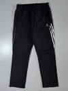 Adidas Black Track Pants with Silver Stripes Elastic (W:30|L:39)