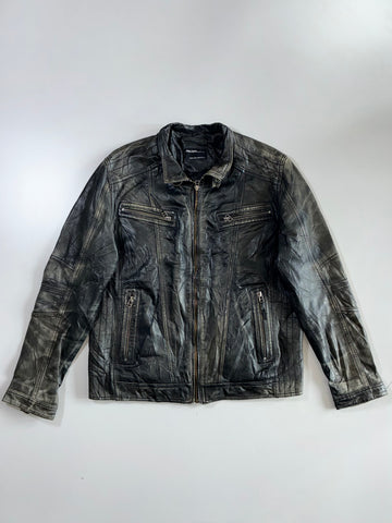Mariano Premium Original Leather Jacket (XL)