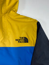 Vintage The North Face Yellow Blue Colorblock Insulated Anorak Jacket (2Xl)