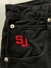 Chang Jeng Lu Black Denim Jeans (W:34) (L:45)