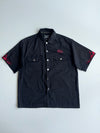 Chrome Eagle Embroidered Work Shirt (L)