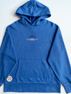 Vintage Gap Blue Athletic Arch Logo Hoodie (M)