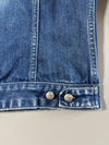 Diesel Faded Wash Cropped Denim Jacket (XS)