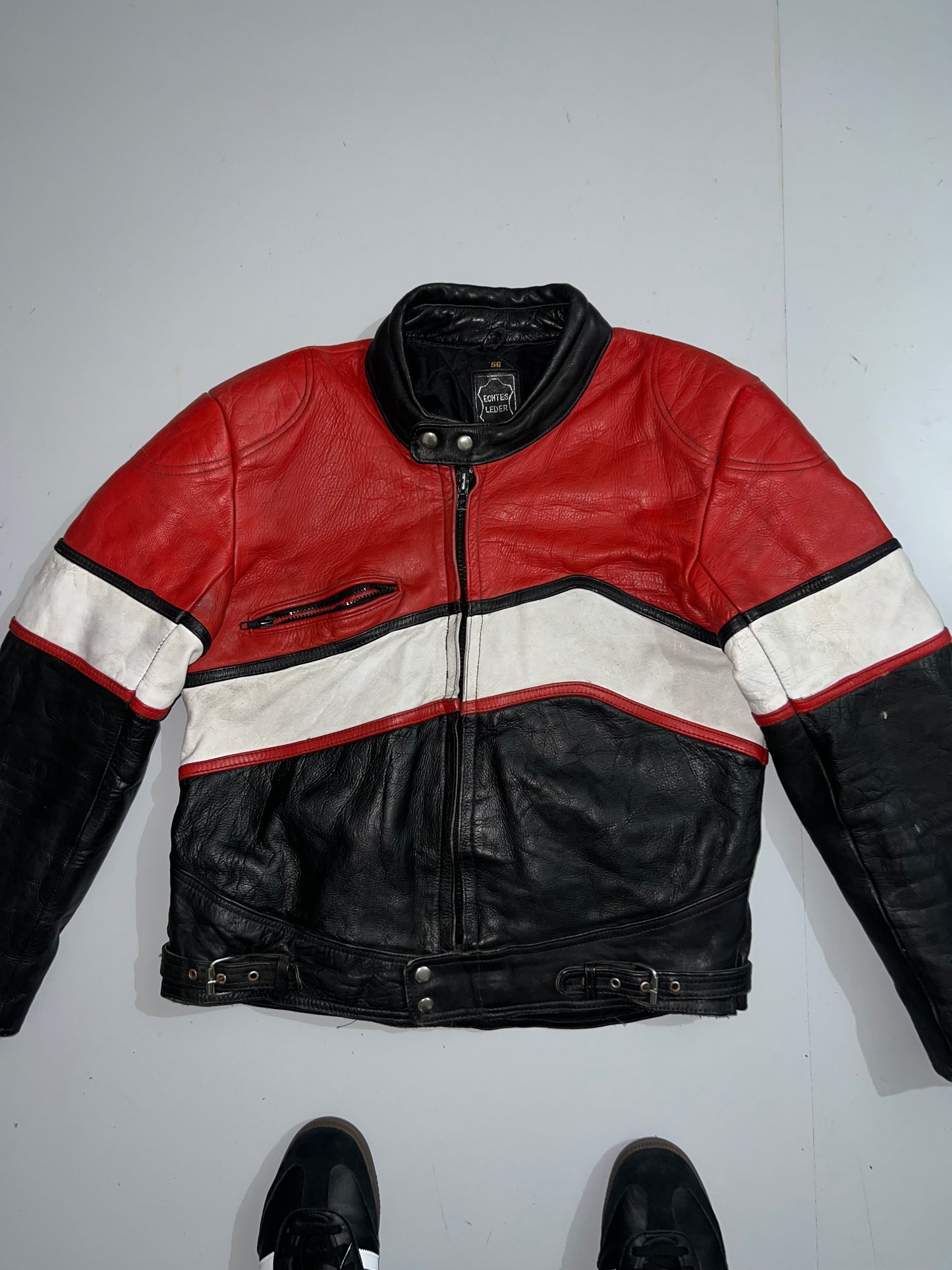 ZSuper Premium Original Leather Racing Jacket (M/L)