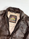 Adventure Bound Leather Bomber l  Dark Brown, Wilsons (M/L)