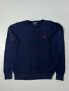 Polo Ralph Lauren V-Neck Cotton Knit Sweater – (M)