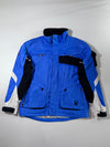 Vintage Spyder Blue Black Fleece Lined Ski Jacket (XL)